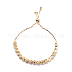 Evil Eye Enamel Link Bracelets for Girl Women&nbsp;BJEW-F417-17I-G-RS