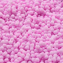 Macaron Color Opaque Frosted Glass Seed Beads&nbsp;SEED-K009-12B-05
