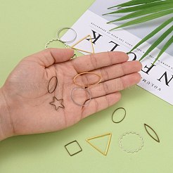 Brass Linking Rings&nbsp;KK-MSMC010-M