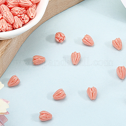 100Pcs Dyed Synthetic Coral Carved Beads&nbsp;CORA-SP0001-10