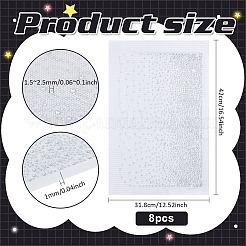 Hotfix Glass Rhinestone&nbsp;LS-DIY-WH0589-69B-01
