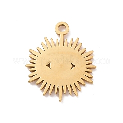 304 Stainless Steel Pendant Cabochon Settings&nbsp;STAS-G287-17G