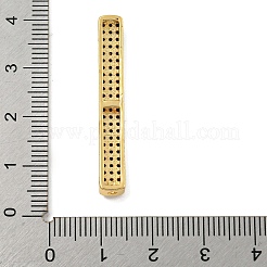 Brass Micro Pave Clear Cubic Zirconia Beads&nbsp;KK-G493-13G-02