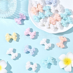 20Pcs UV Plating Opaque Acrylic Beads&nbsp;OACR-YW0003-60