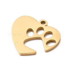 304 Stainless Steel Pendants&nbsp;STAS-A146-02G