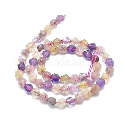 Natural Multi Color Quartz Beads Strands&nbsp;G-K303-B08-6mm