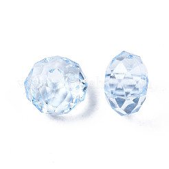Transparent Acrylic Beads&nbsp;X-TACR-S134-028