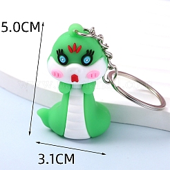 Snake PVC Bag Keychain&nbsp;PW-WGE01BD-06