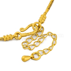 Brass European Bracelets&nbsp;BJEW-C080-03G-07