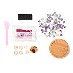 DIY Halloween Theme Mosaic Cup Mat Kits&nbsp;DIY-I066-03