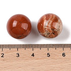 Natural Red Jasper No Hole Sphere Beads&nbsp;G-K353-04D-07