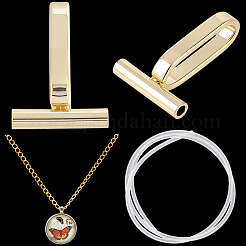 Alloy Brooch Convert Necklaces Pendant Hooks&nbsp;FIND-SC0019-04P