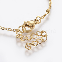 304 Stainless Steel Anklets&nbsp;AJEW-H013-05G