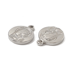 Non-Tarnish 201 Stainless Steel Pendants&nbsp;STAS-J401-VC620