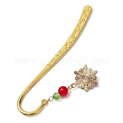 Christmas Theme Alloy  Hook Bookmarks&nbsp;AJEW-JK00334