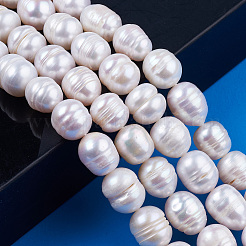 Natural Cultured Freshwater Pearl Beads Strands&nbsp;PEAR-N012-09B