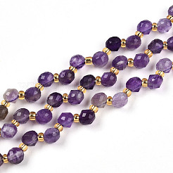 Natural Amethyst Beads Strands&nbsp;G-T141-48