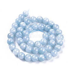 1 Strand Natural White Jade Bead Strands&nbsp;G-PA0002-63