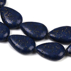 Synthetic Howlite Imitation Lapis Lazuli Beads Strands&nbsp;G-S393-14A-18x25