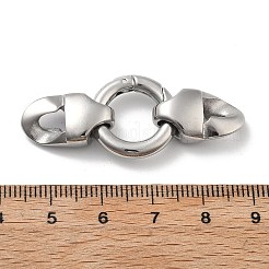 304 Stainless Steel Spring Gate Rings&nbsp;STAS-V008-29P
