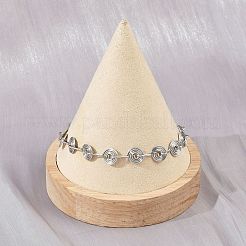 304 Stainless Steel Link Chain Bracelets for Women&nbsp;BJEW-Z143-26P