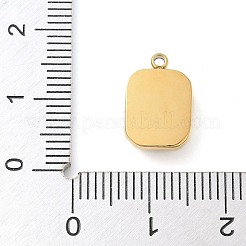 304 Stainless Steel Charms&nbsp;STAS-Q345-49G