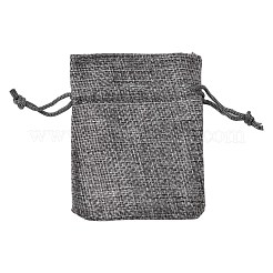 Burlap Packing Pouches Drawstring Bags&nbsp;ABAG-Q050-7x9-04