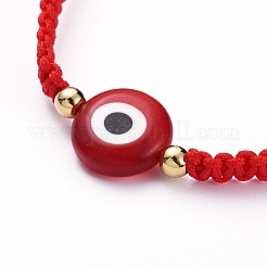 Adjustable Nylon Thread Braided Bead Bracelets&nbsp;BJEW-JB05293