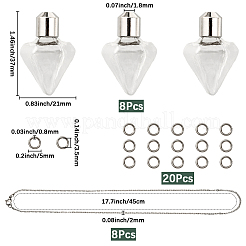 DIY Necklace Making Kits&nbsp;DIY-SC0030-96D
