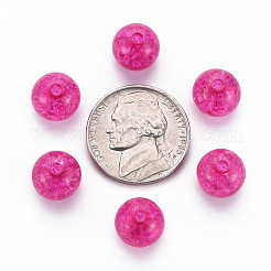 Transparent Crackle Acrylic Beads&nbsp;MACR-S373-66C-N17