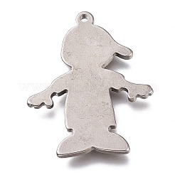 Tarnish Resistant 304 Stainless Steel Pendants&nbsp;STAS-Z007-12