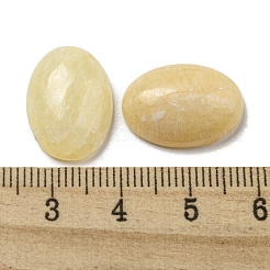 Natural Yellow Jade Cabochons&nbsp;G-C115-01A-14