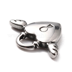 304 Stainless Steel Pendants Cabochons for Enamel&nbsp;STAS-B024-75P