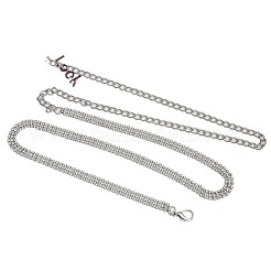 Alloy 3-Row Full Crystal Rhinestone Body Chains&nbsp;WGFFE9E-02