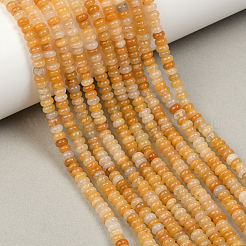 2 Strands Natural Topaz Jade Beads Strands&nbsp;G-PA0001-24B