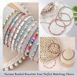 2Pcs 2 Styles Boho Glass Seed Beads Stretch Bracelet Sets&nbsp;BJEW-SW001587