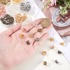105Pcs 7 Colors Alloy European Beads&nbsp;FIND-PA0001-38