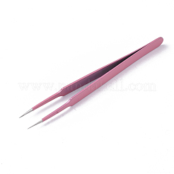 Spray Painted 201 Stainless Steel Beading Tweezers&nbsp;TOOL-S012-01