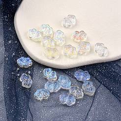 Transparent Glass Beads&nbsp;GLAA-YW0003-15