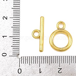 Ring Brass Toggle Clasps&nbsp;KK-G548-33G