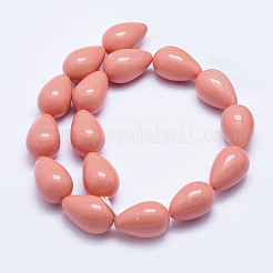 Electroplate Shell Pearl Beads Strands&nbsp;BSHE-G006-05A