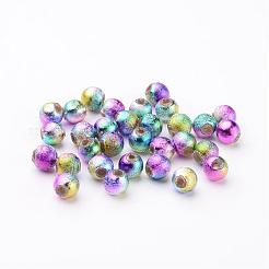 Spray Painted Acrylic Beads&nbsp;PB25P9282