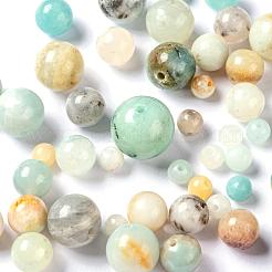 340Pcs 4 Sizes Natural Flower Amazonite Beads&nbsp;G-LS0001-22