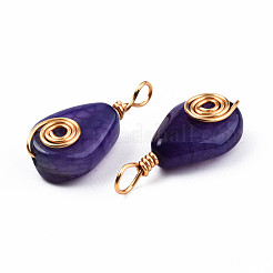 Natural Agate Pendants&nbsp;G-N326-137