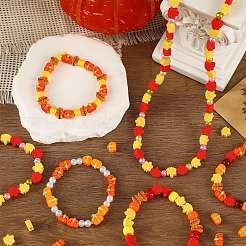 286Pcs Handmade Polymer Clay Beads&nbsp;CLAY-YW0002-58