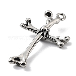 Tibetan Style Alloy Big Pendants&nbsp;TIBE-L012-042AS-02