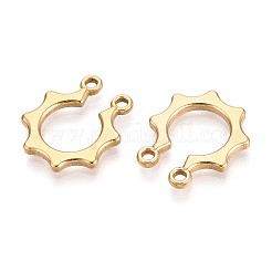 304 Stainless Steel Pendants&nbsp;STAS-T065-02G