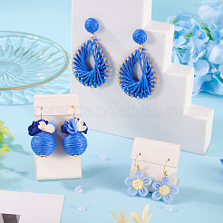 3 Pairs 3 Styles Earrring Sets&nbsp;EJEW-TA000-70C
