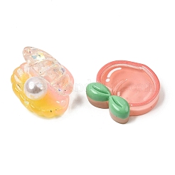 Opaque Resin Beads & Pendants&nbsp;RESI-XCP0001-10