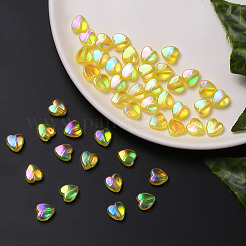 100Pcs Eco-Friendly Transparent Acrylic Beads&nbsp;TACR-YW0001-07E